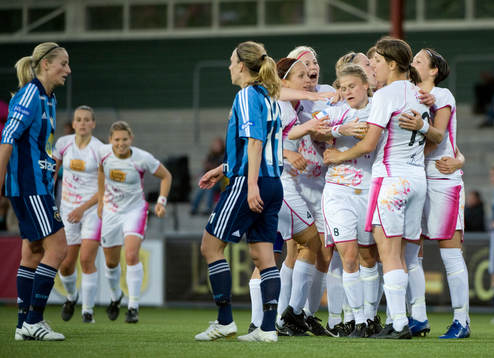 Frida Nordin, Ldb gjorde 2-0, Jubel i Ldb