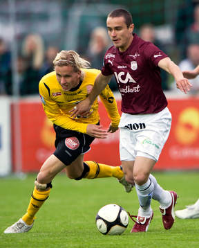 Adam Berner, Mjällby och Julio Mosele, Qviding