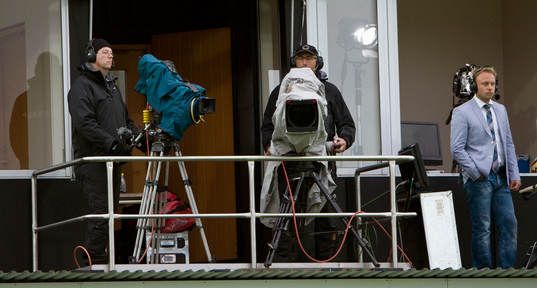 Kameraman, kamera, tv, tv-kamera. Anders Andersson,
