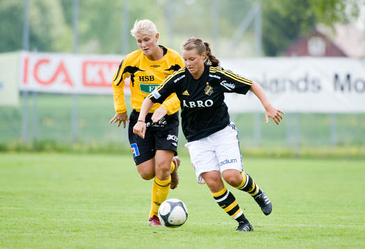 Sara Pettersson, Gamla Uppsala och Emelie Karlsson Wedin,