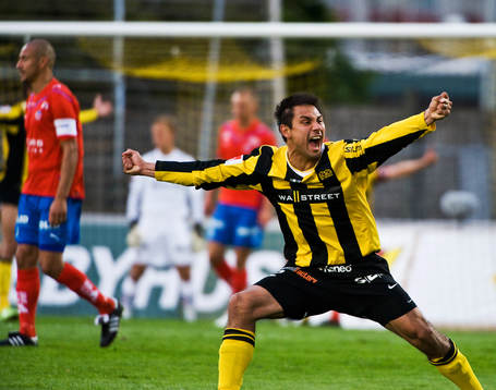 Johan Lind, Häcken, jubel