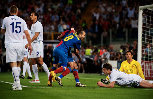 Fotboll, Champions League, final, Barcelona - Manchester
