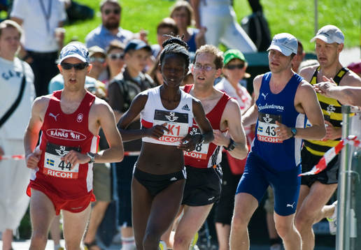 Isabellah Andersson -80, Hässelby SK vann årets Marathon