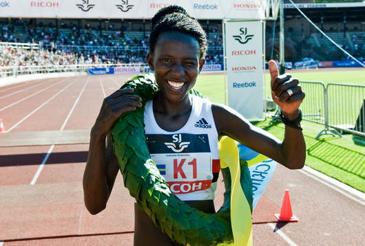Isabellah Andersson -80, Hässelby SK vann årets Marathon