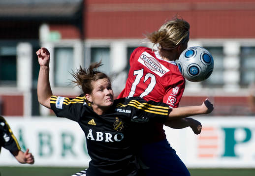 Hanna Folkesson, AIK och Elin Magnusson, Örebro