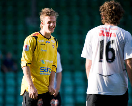 Erik Dahlin, målvakt Trollhättan