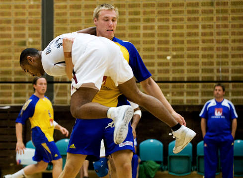 Fredric Pettersson, Sverige.  Mohamed Mutasem, Qatar