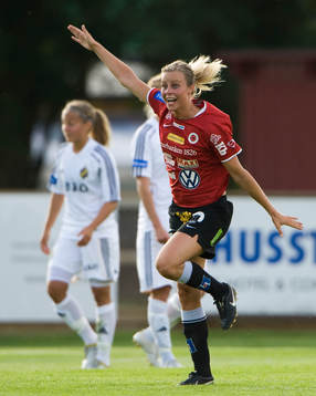 I-0 till Kristianstad, Sofie Andersson, son får