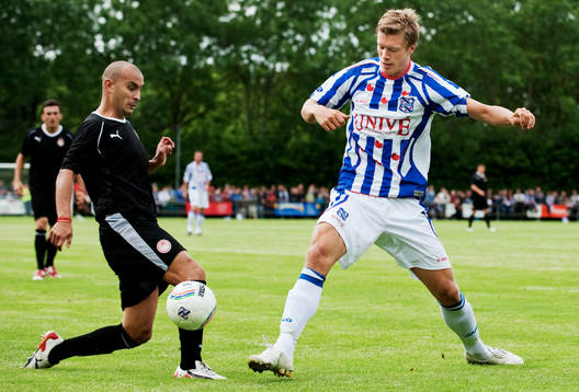 Fotboll, holländsk, träningsmatch, Heerenveen -