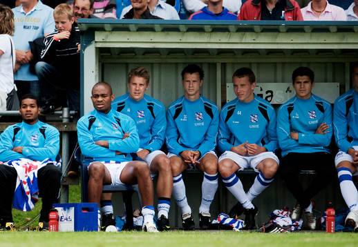 Fotboll, holländsk, träningsmatch, Heerenveen -