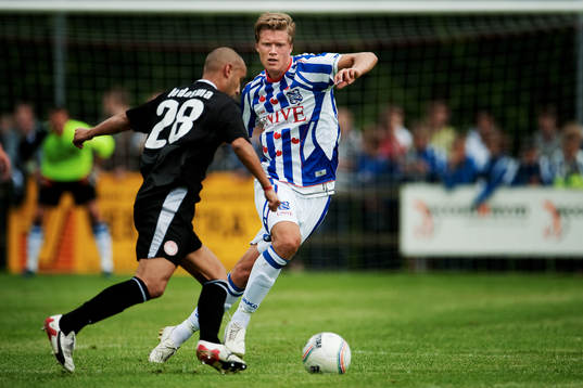 Fotboll, holländsk, träningsmatch, Heerenveen -