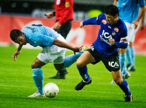 Wilton Figueiredo, Malmö och Anel Raskaj, Halmstad