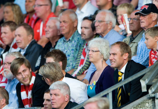 Magnus Haglund, tränare, Elfsborg, visades upp på