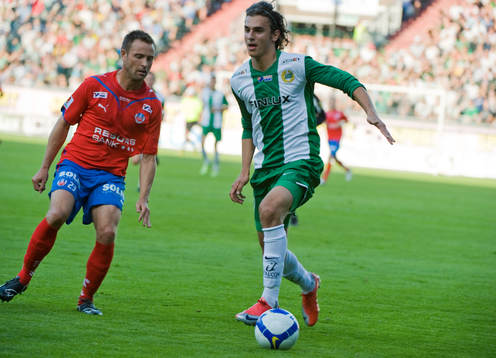 Erik Wahlstedt, Helsingborg och Vlado Zlojutro, Hammarby