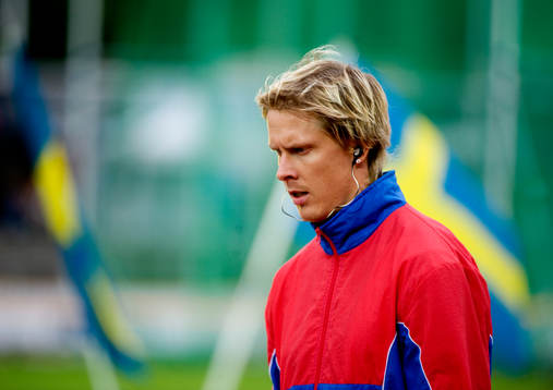 Christian Olsson värmer upp