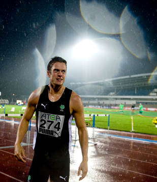 Philip Nossmy vann 110m häck