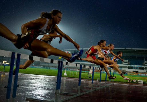 Friidrott, SM, 100m häck, dam, final
