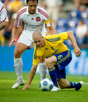 Andreas Johansson, Aalborg och Samuel Holmén, Bröndby