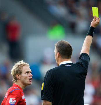 Får jag varning?, Erik Sundin och domare Daniel Stålhammar