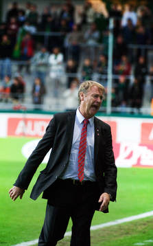 Åge Hareide, tränare, är missnöjd