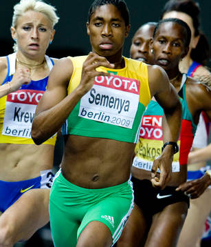 Caster Semenya, Sydafrika i ledning