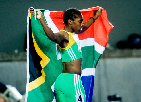 Caster Semenya, Sydafrika