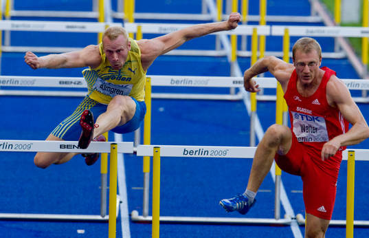 Daniel Almgren, Sverige och Simon Walter, Schweiz