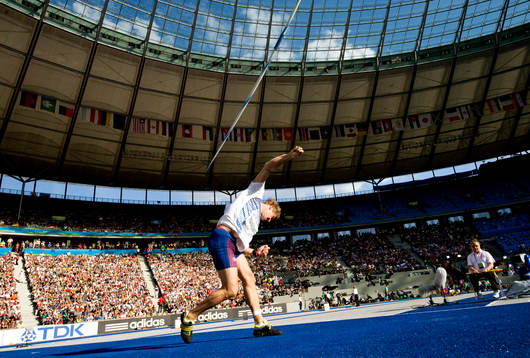 Andreas Thorkildsen, Norge tog guld i spjut
