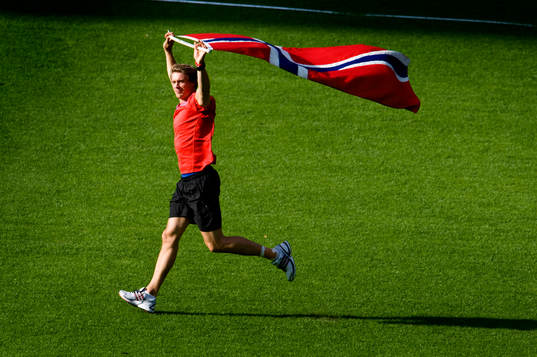 Andreas Thorkildsen, Norge tog guld i spjut