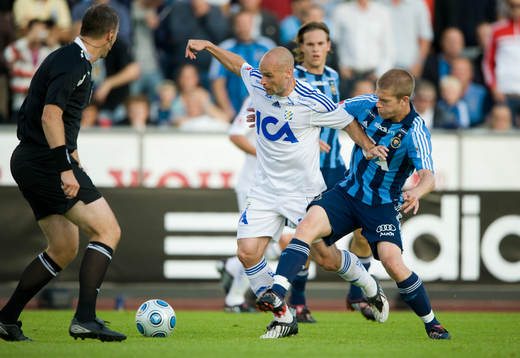 Thomas Olsson, IFK Göteborg och Dan Burlin, Djurgården