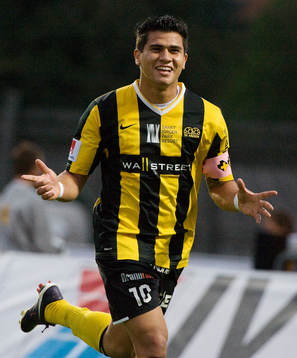 Paulinho, Häcken. Jubel