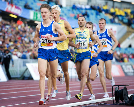 Matti Räsänen, Finland, i ledning