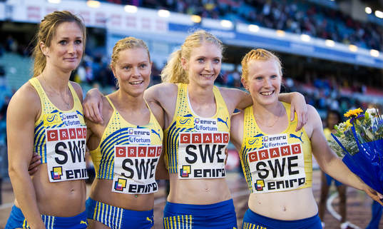 Emma Rienas, Lena Berntsson, Elin Backman, Julia Skugge,