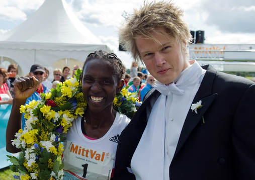 Isabellah Andersson, Hässelby vann årets Tjejmil