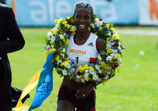Isabellah Andersson, Hässelby vann årets Tjejmil