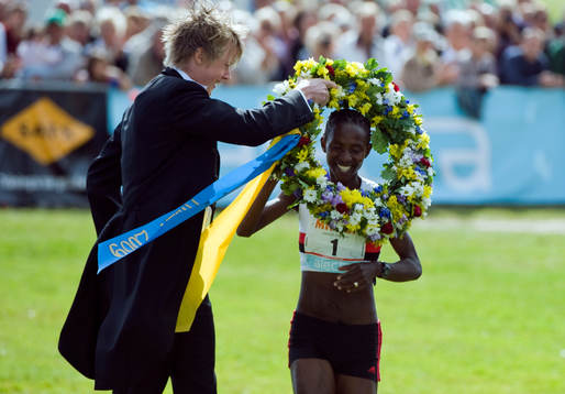 Isabellah Andersson, Hässelby vann årets Tjejmil
