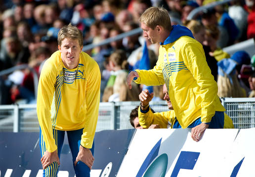 Christian Olsson, Sverige med tränaren Yannick Tregaro