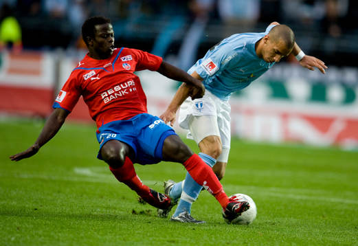 Guillermo Molins, Malmö och Isaac Chansa, Helsingborg