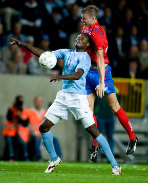 Edward Ofere, Malmö och Marcus Nilsson, Helsingborg