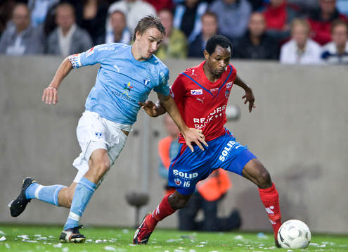 Jasmin Sudic, Malmö och René Makondele, Helsingborg