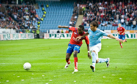 May Mahlangu, Helsingborg och Ricardinho, Malmö