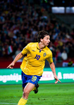 Zlatan Ibrahimovic, Sverige, jubel