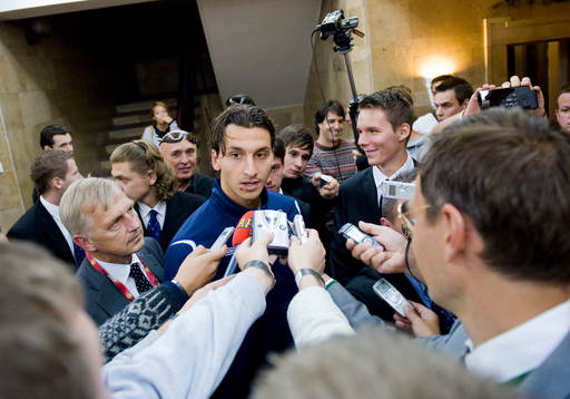 Zlatan Ibrahimovic. Press, media