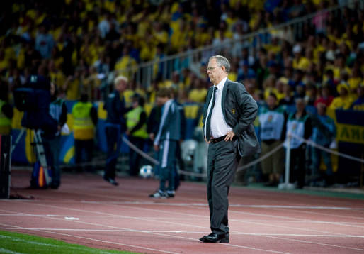 Lars Lagerbäck, förbundskapten Sverige