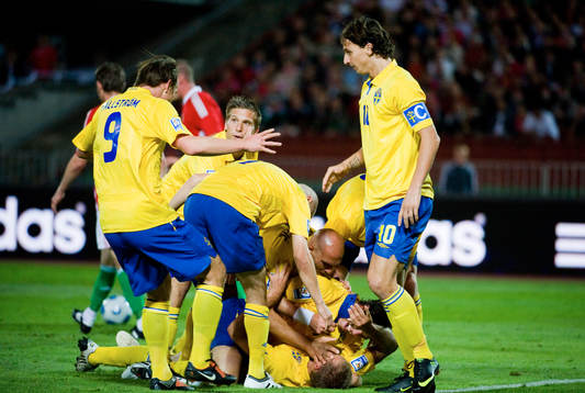 Sverige jubel
