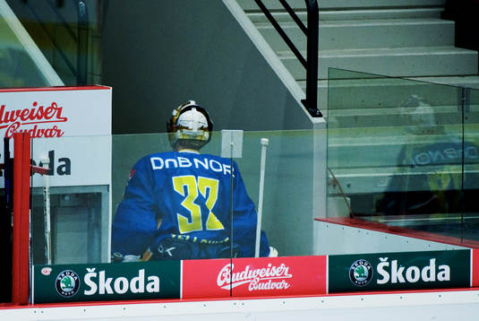 Mikael Tellqvist, målvakt, Sverige, lämnade isen