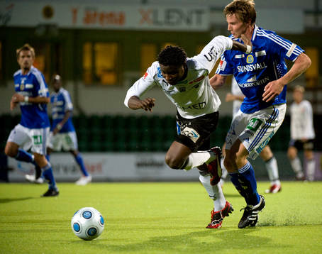 Sylvester Bale Sunday, Sirius mot Kristian Ek, Sundsvall