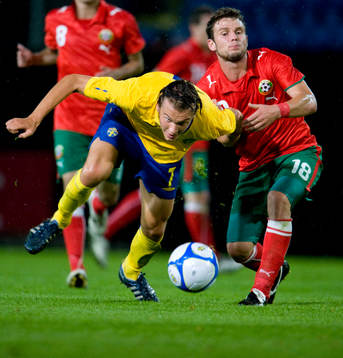 Albin Ekdal, Sverige och Dilyan Kolev, Bulgarien