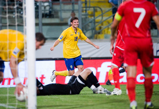 Marcus Berg, Sverige, jubel