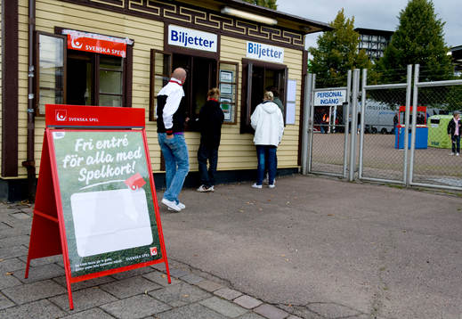 Folk med Spelkort går gratis in på Allsvenskan. Svenska